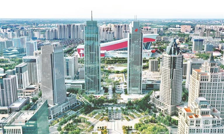 自贸试验区哈尔滨片区一角。本报记者 苏强摄